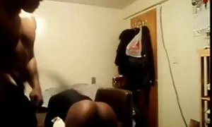 Black teen spanked b ...